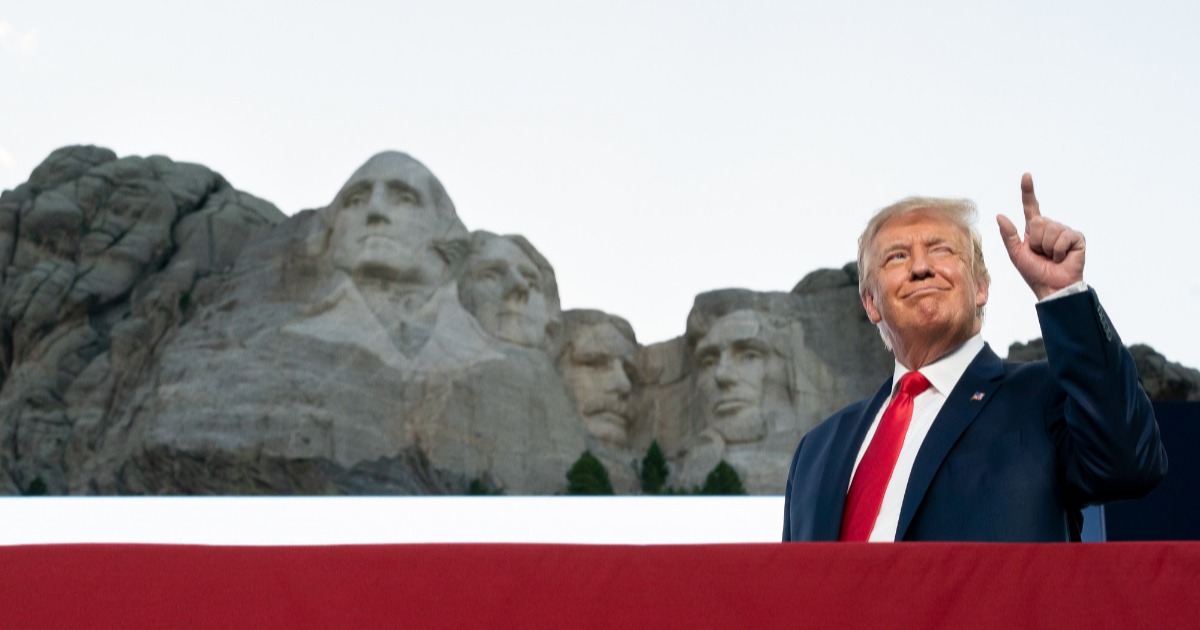 The President’s Unifying Mount Rushmore Speech